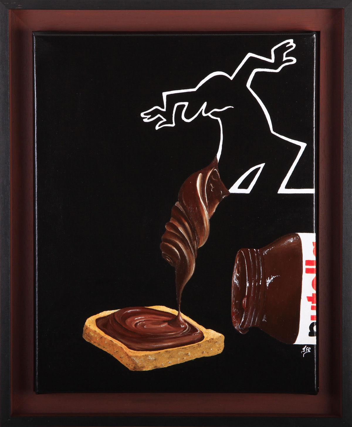 la linea-nutella La linea, les pieds dans le plat 2024- 27/35cm