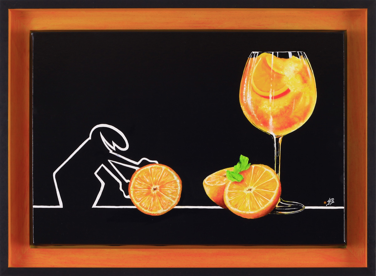 lalinea-barman La linea, Spritz 2024- 27/35cm Vendu