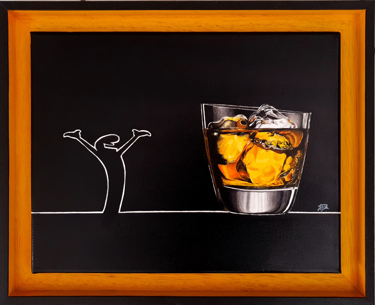 lalinea-whisky La linea, viva whisky 2023 - 27/35cm Vendu