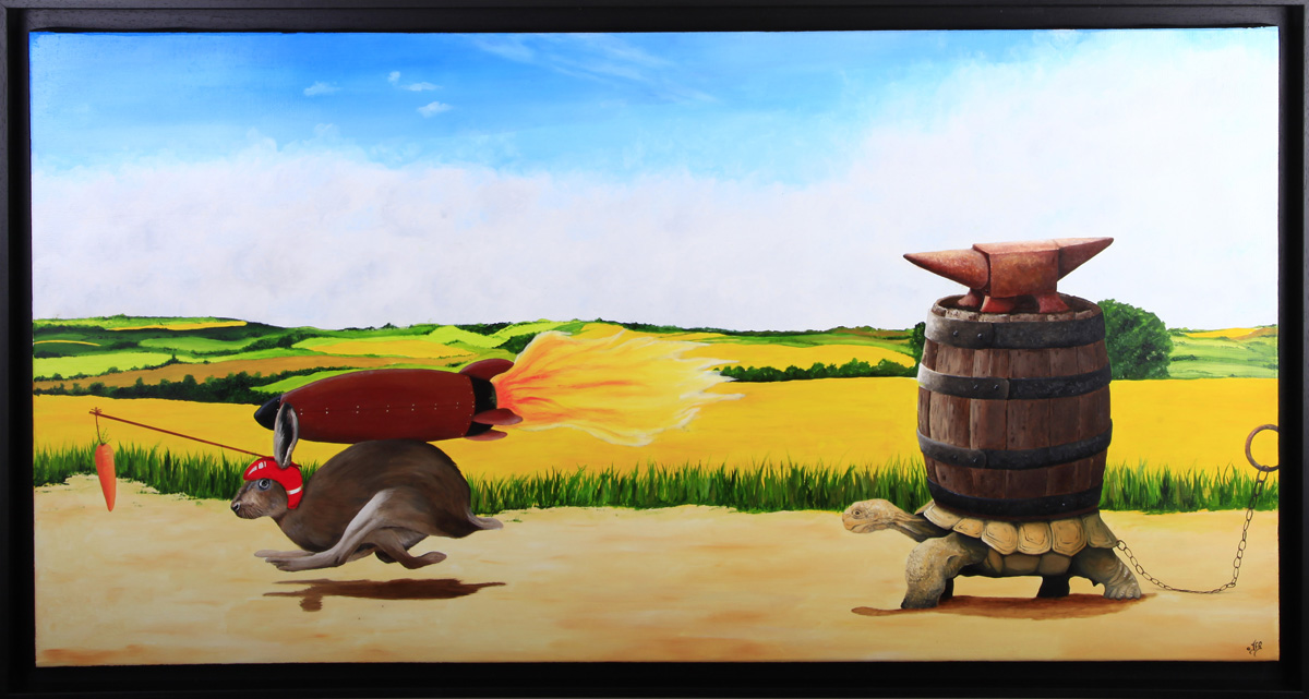 Le lièvre et la tortue