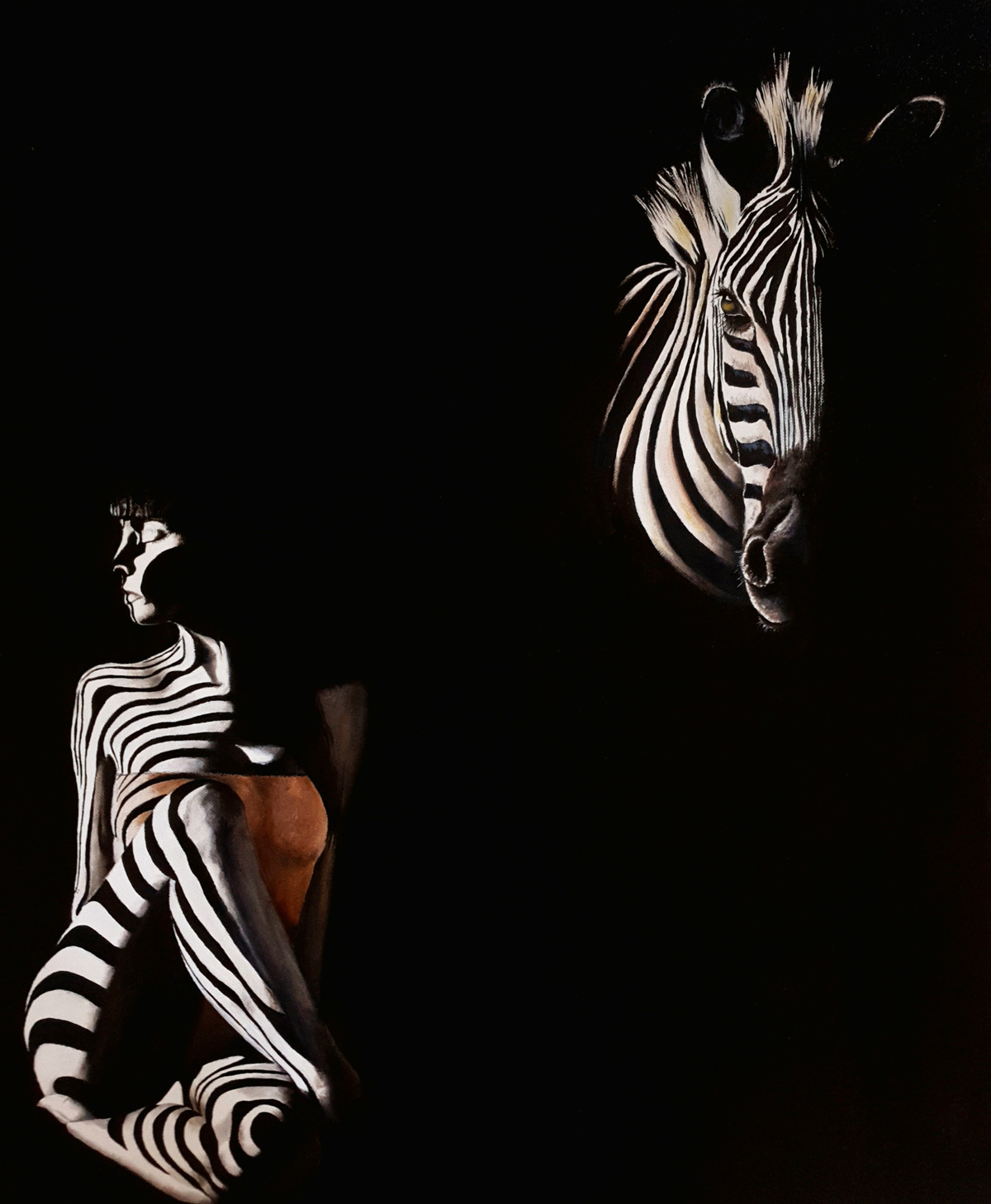 Le reflet du zèbre Le reflet du zèbre