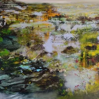 A210822Z Acrylique sur toile 100 x 120 cm Vendu