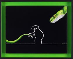 La linea, joue au con
2024- 27/35cm
Vendu La linea, joue au con 2024- 27/35cm Vendu