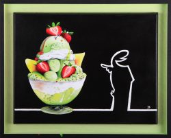 La linea, pistache fraise
2025 - 27/35cm
Disponible en galerie La linea, pistache fraise 2025 - 27/35cm Disponible en galerie