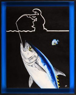 La linea, une petite friture
2025 - 27/35cm
Disponible en galerie La linea, une petite friture 2025 - 27/35cm Disponible en galerie